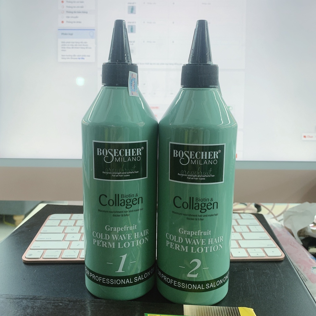 Uốn lạnh Bosecher Ý căng sóng không mùi 500ml