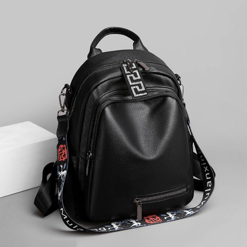 Ba Lô Da Mềm Phong Cách Hàn Quốc Cho Nữ