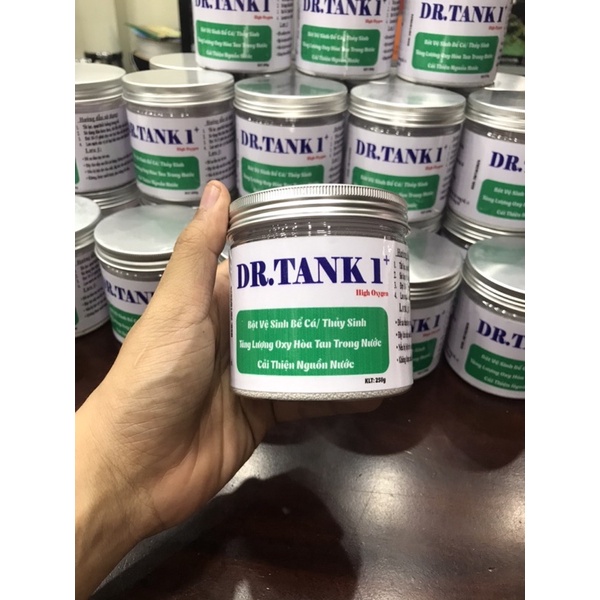 Bột xử lý bể c.á và thuỷ sinh Dr.Tank 1+ ( hộp 250gr )
