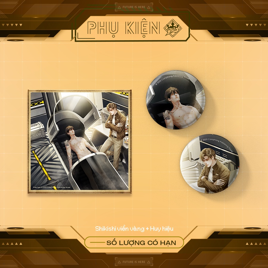 🌟 Phụ kiện huy hiệu, shikishi, postcard Tàn thứ phẩm 1 | Bookstore KyoPyo