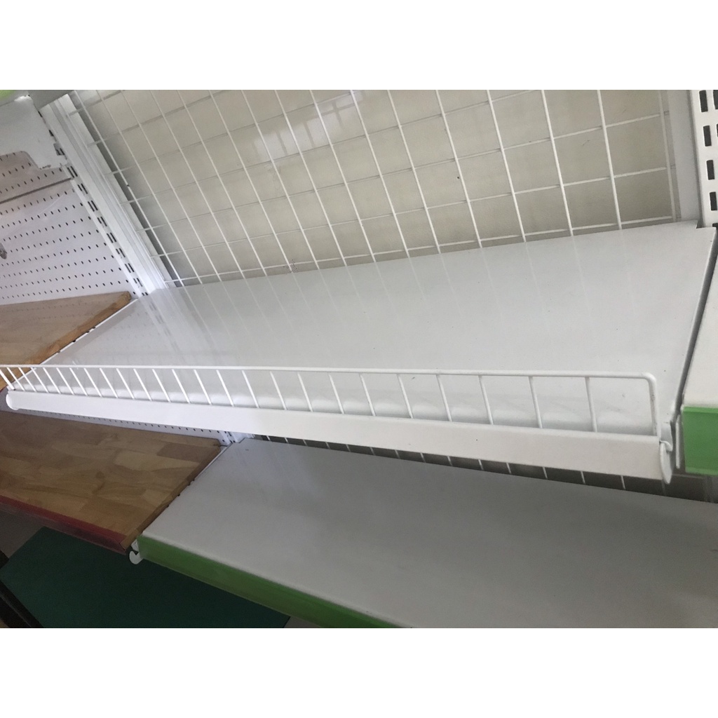 Rào chặn mâm kệ siêu thị- Hàng rào chặn mâm
