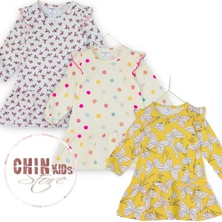 Váy đầm bé gái cotton dài tay VNXK váy cho trẻ em [V3]