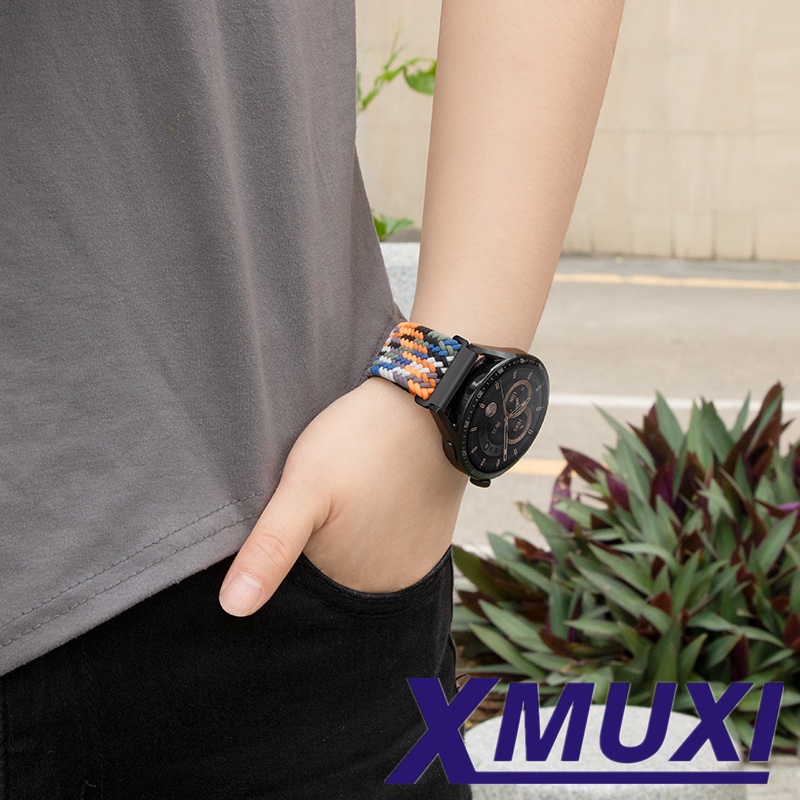 Dây Đeo Nylon Co Giãn 22mm Cho Đồng Hồ Thông Minh Samsung Galaxy Watch 3 45mm / Huawei GT3 / 2 / PRO 46MM