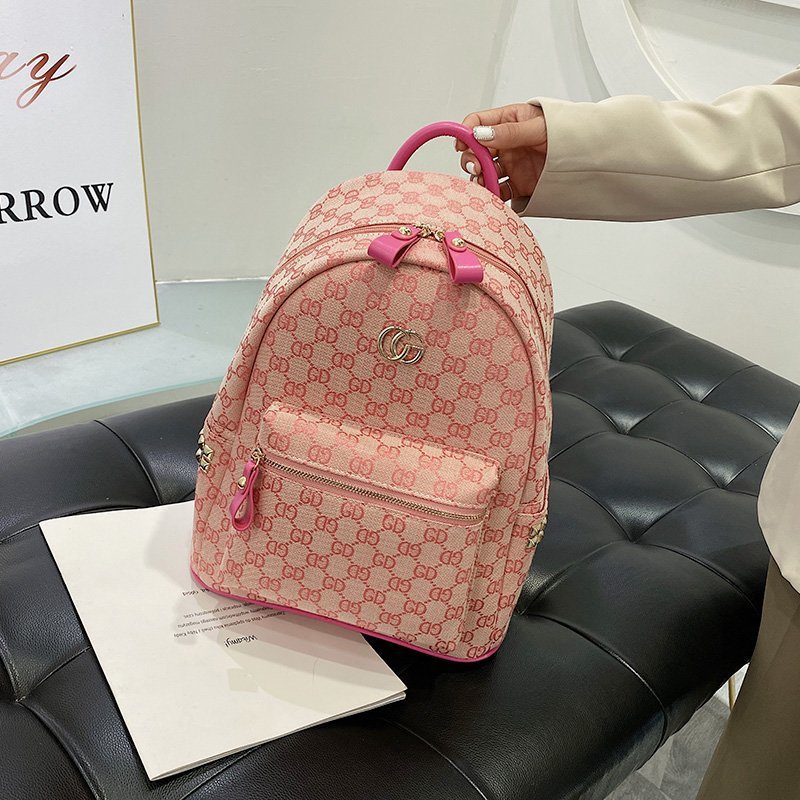 Balo Nữ Đi Học, Balo Vải Dù Size 35 Siêu Nhẹ Cao Cấp Phong Cách Hàn Quốc Boobags Boo-015