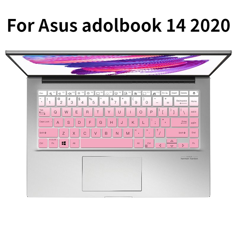 Vỏ Bọc Bảo Vệ Bàn Phím Laptop Asus Vivobook 14 X413FA X413FP X 413 X413F X413 FP FA 14 2020 Bằng Silicon