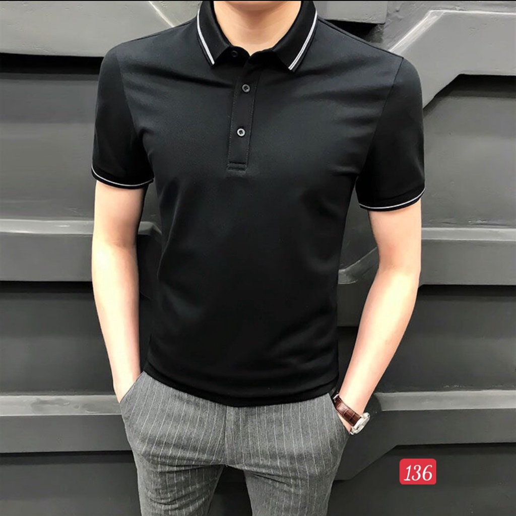 = 8 mẫu áo thun nam có cổ cao cấp hàn quốc thời trang nhất 2019 bao đẹp chất lượng y hình 100%.( bao đổi trả )