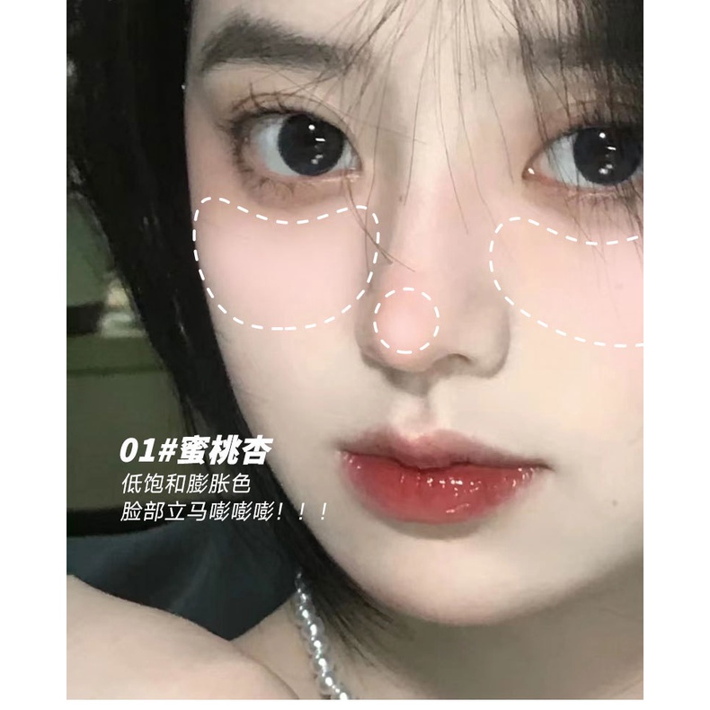 Phấn Má Hồng XIXI Lâu Trôi Sáng Bóng Tự Nhiên