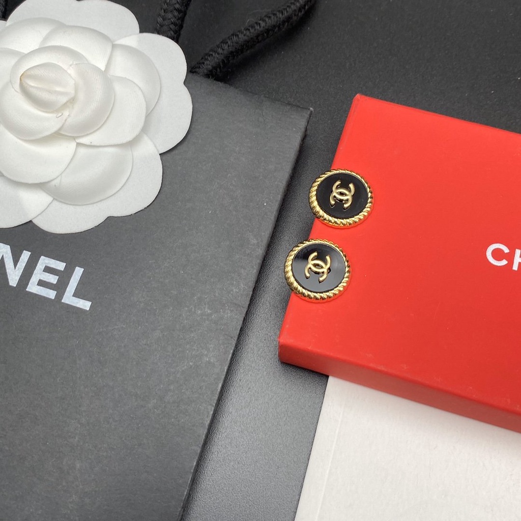 Khuyên Tai Tròn Khắc Chữ Bằng Thép Titanium Thời Trang Dành Cho Nữ