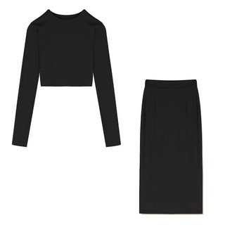 Set Áo+Váy Thời Trang  Hàn Quốc Dành Cho Nữ- Ảnh cuối là ảnh thật