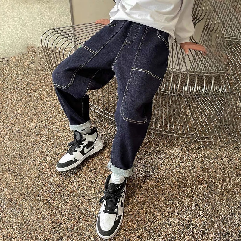 LEVIS Quần Jean denim Ống Suông Rộng Thời Trang Xuân Thu 2022 Cho Nam