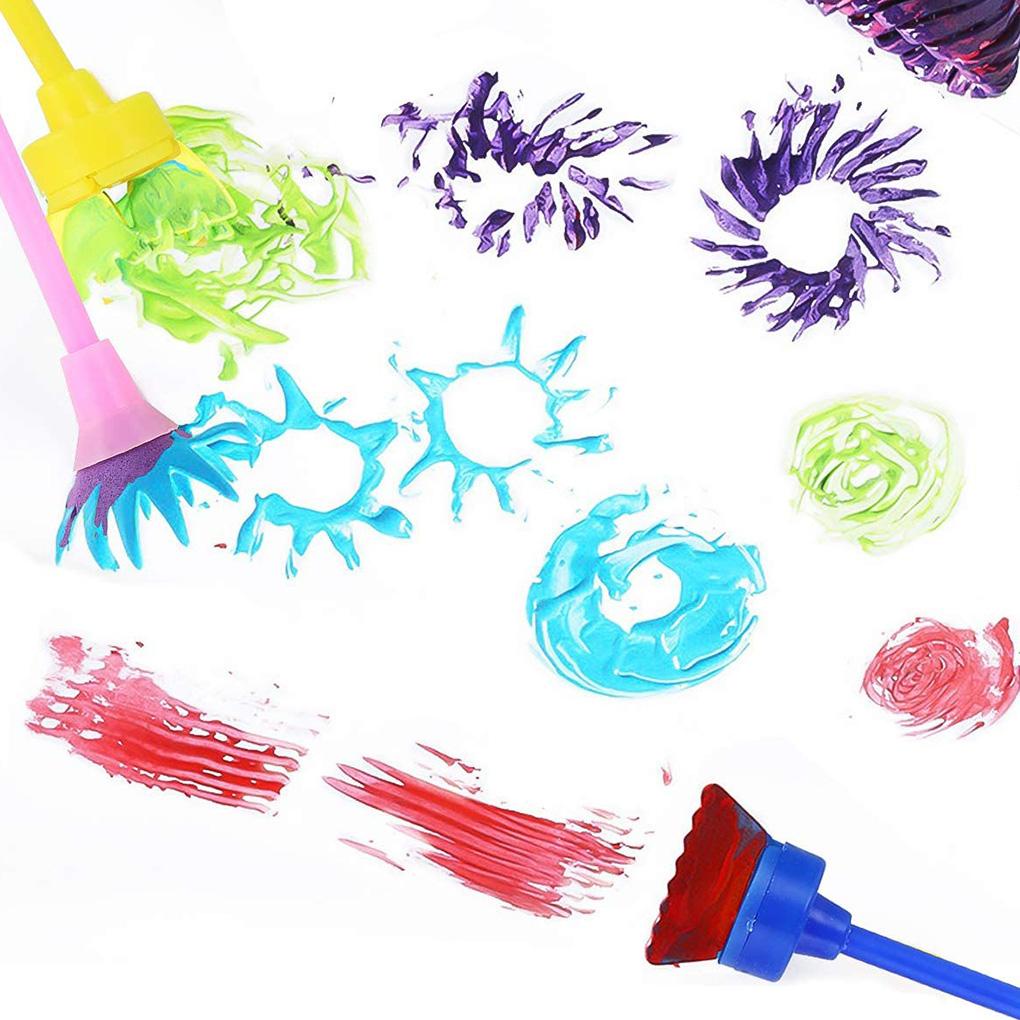 Bộ 42 Cọ Xốp Vẽ Tranh DIY Cho Bé