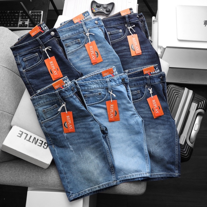 SHORT JEAN REPLAY 6M