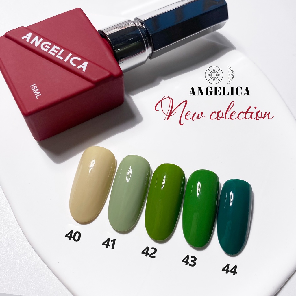 Sơn Gel Xanh Lẻ Màu ANGELICA SGA