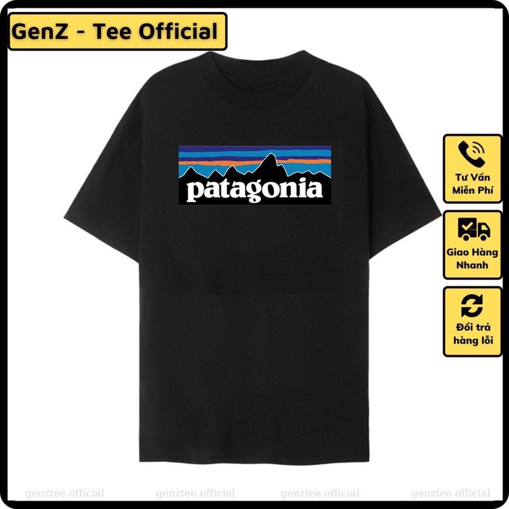 Áo Thun Patagonia mặc phong cách trẻ trung, nam nữ mặc form cực đẹp