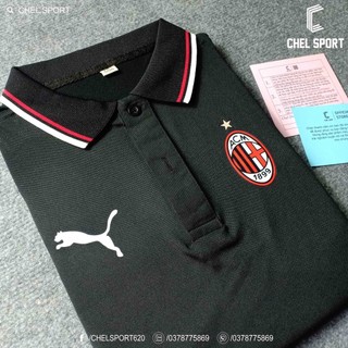 Áo polo 2V cao cấp AC Milan [ẢNH THẬT]