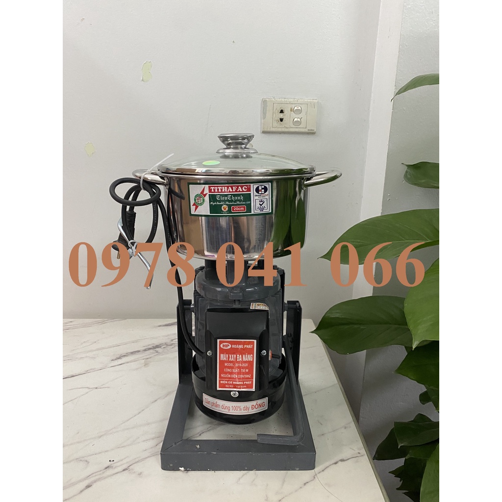 Máy xay giò chả 5kg cối INOX 3.5kw