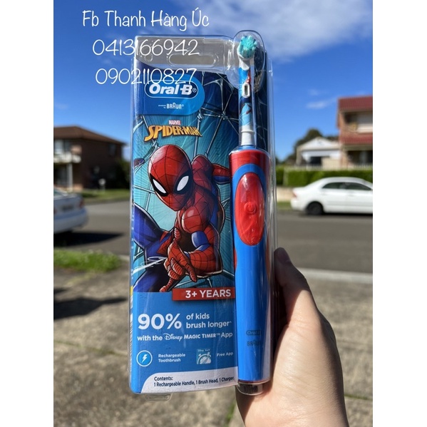 Bàn chải điện Oral B cho bé