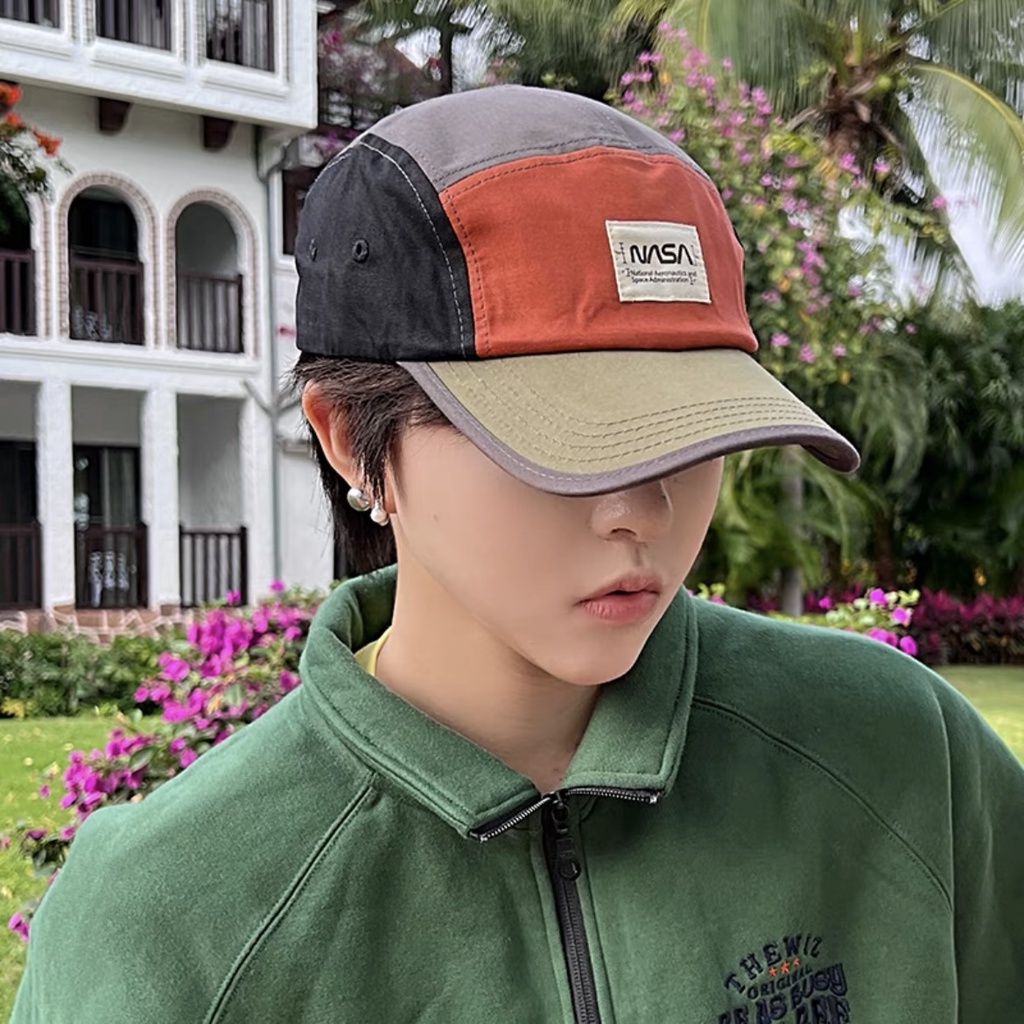 Nón lưỡi trai thêu chữ NASA mix nhiều màu cá tính cho cả nam và nữ