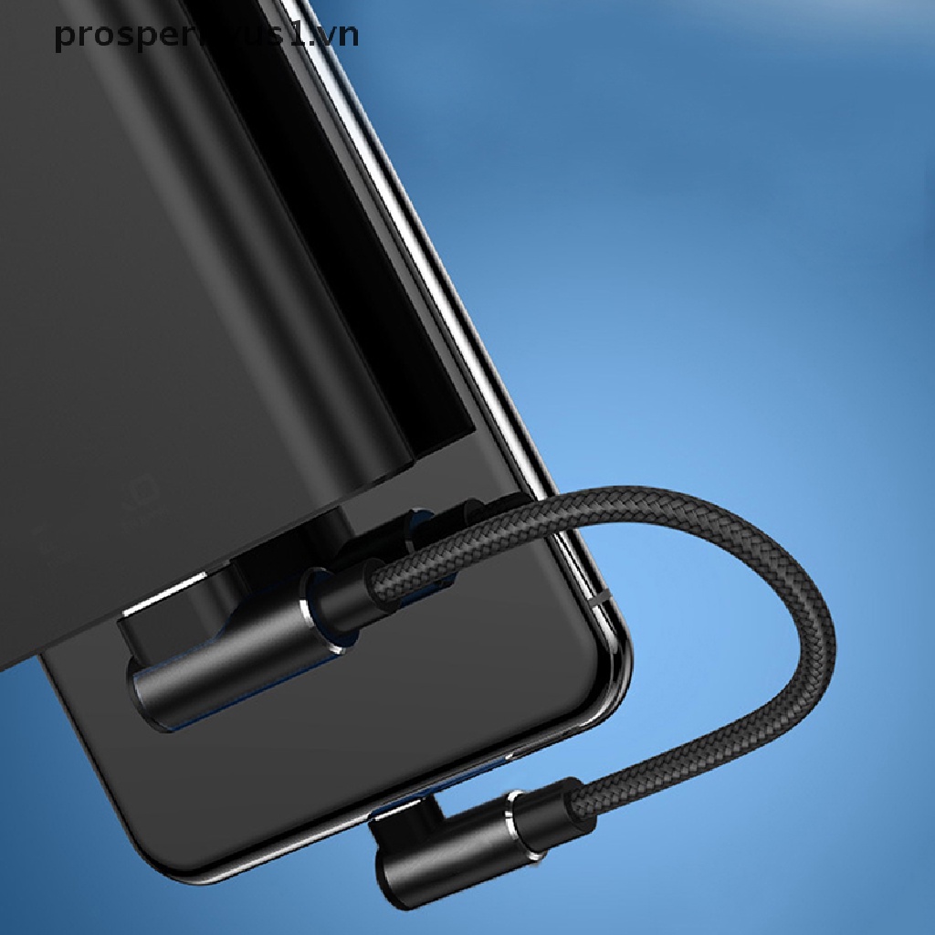 Cáp Sạc Nhanh USB Sang Type C 2.4A 25cm Dài 20 Độ Chuyên Nghiệp