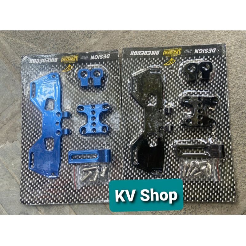 pát biển số R15V3 chất liệu nhôm CNC nguyên khối