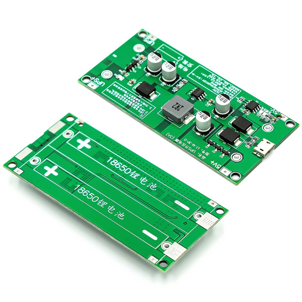 Mô Đun Tăng Áp Nguồn Điện DC 5V Sang 5V 12V Cho Pin 18650 Lithium