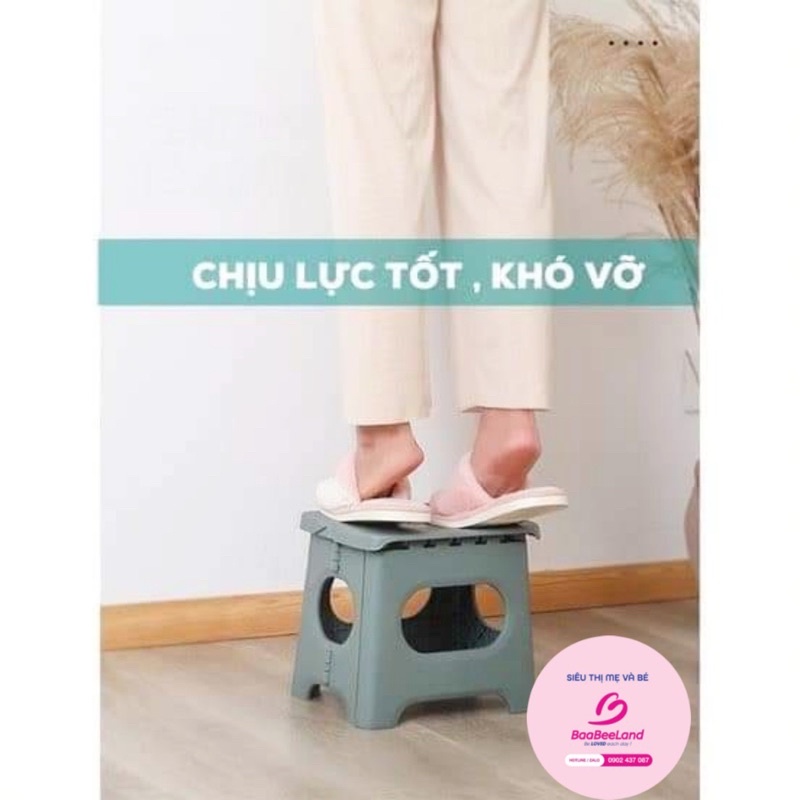 GHẾ NHỰA GẤP GỌN HOKORI CHO BÉ - Baabeeland