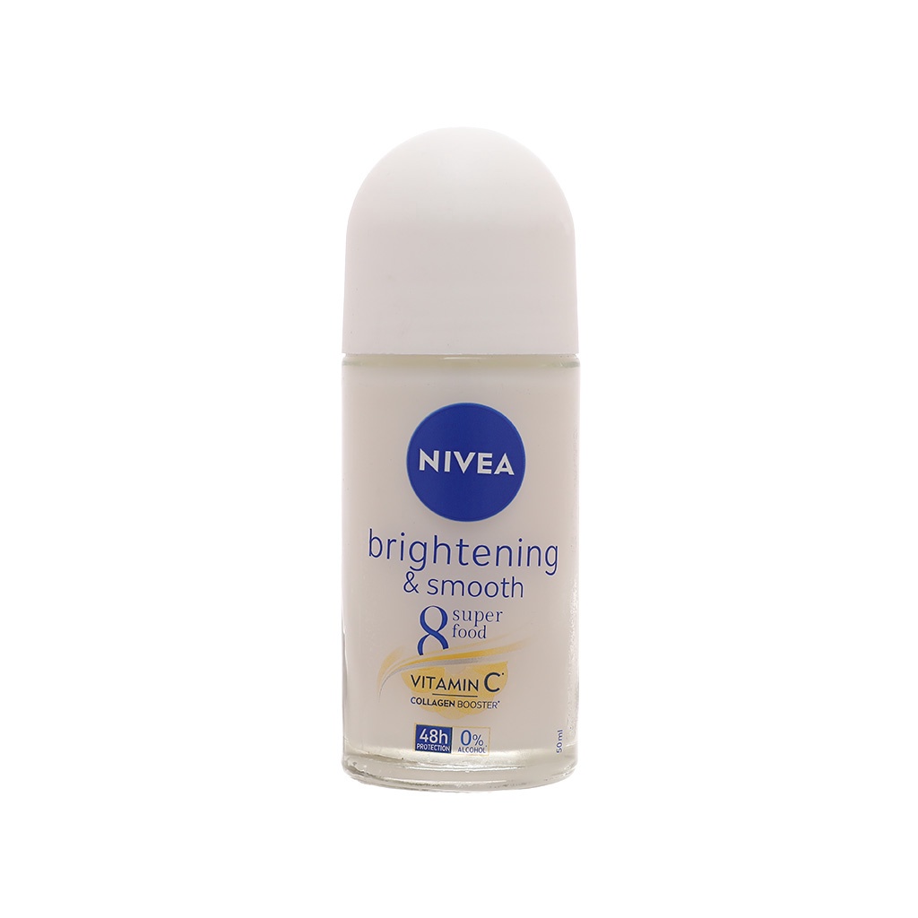 Lăn khử mùi Nivea sáng mịn và se khít chân lông 50ml