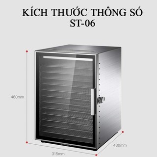 Máy sấy thực phẩm 12 khay Septree ST06