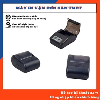 Máy in hoá đơn cầm tay Zywell ZM03 kết nối Bluetooth tiện lợi