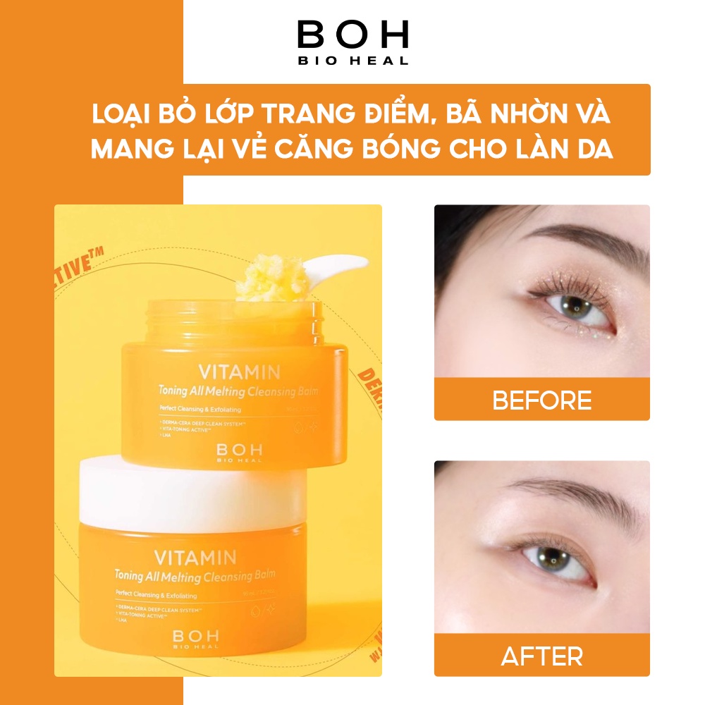 Sáp Tẩy Trang BIOHEAL BOH Vitamin Toning All Melting Cleansing Balm 95ml