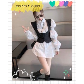 BIGSIZE Set gile kèm quần short bigsize