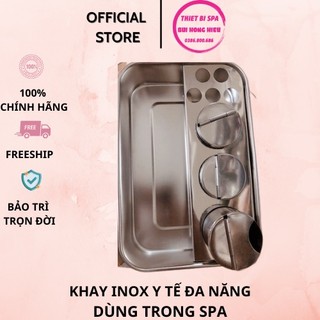 Khay INOX y tế đa năng dùng trong y tế, Spa và thẩm mỹ viện