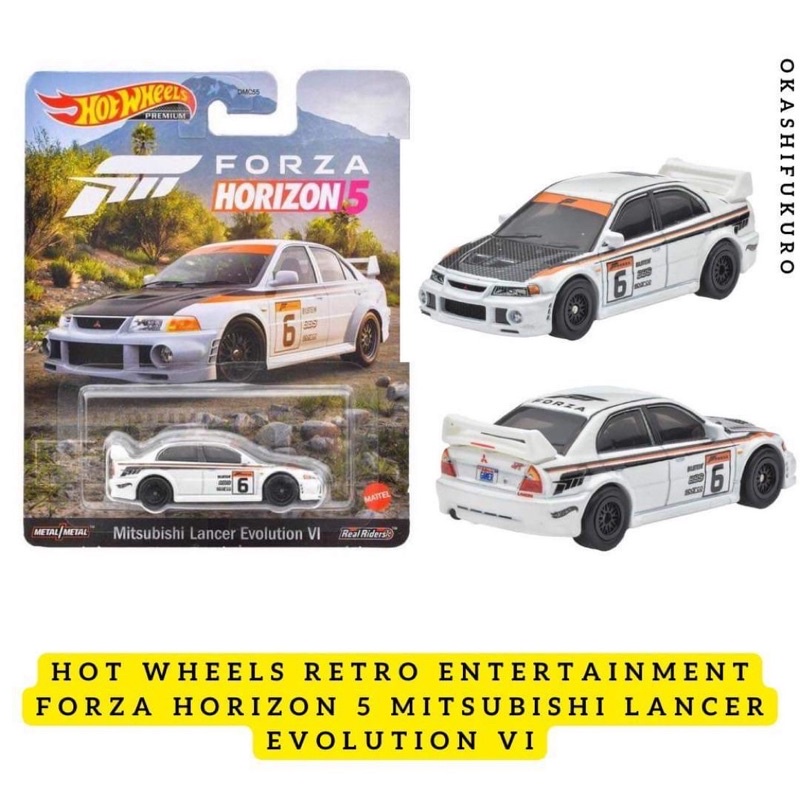 HotWheels Retro Entertainment FORZA HORIZON 5 Mitsubishi Lancer Evolution VI