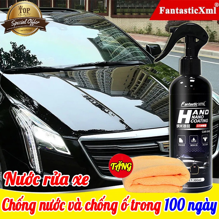 Không cần máy đánh bóng - bình xịt đánh bóng xe hơi - 1 năm sử dụng Waxes Interior Care Polish Coating