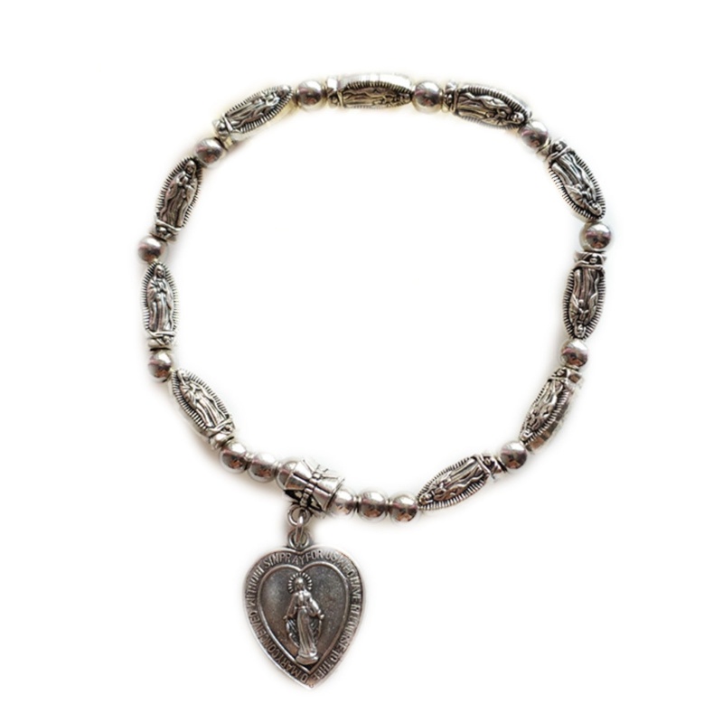 Vòng Tay Chuỗi Hạt Mặt Thánh Giá Thời Trang Cho Nam Và Nữ