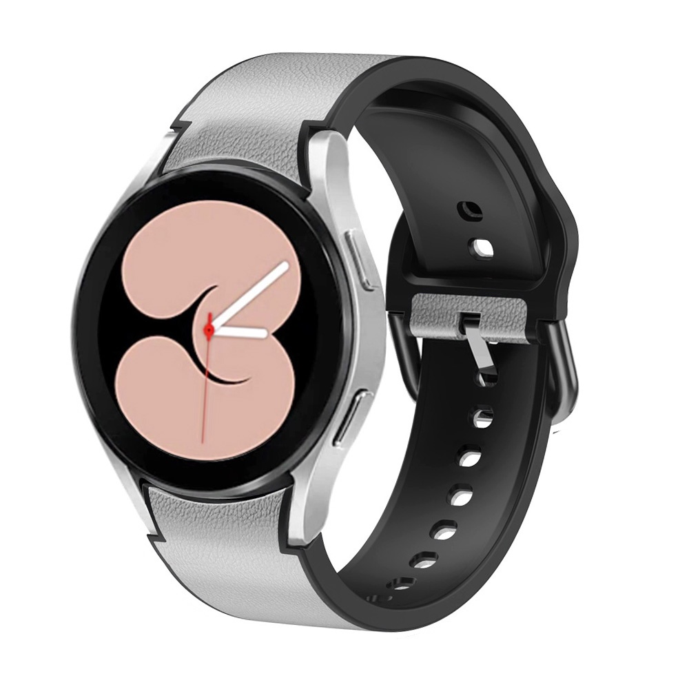 Dây Đeo Bằng Da 20mm Cho Đồng Hồ Thông Minh Samsung Galaxy Watch 5 Pro 40mm 44mm 4 Classic 42mm 46mm