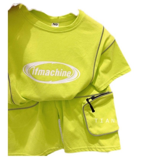 Bộ cộc tay cho bé trai, Bộ Quần Áo Bé Trai Chất Cotton Cao Cấp Viền Siêu Hot - BE KOREA