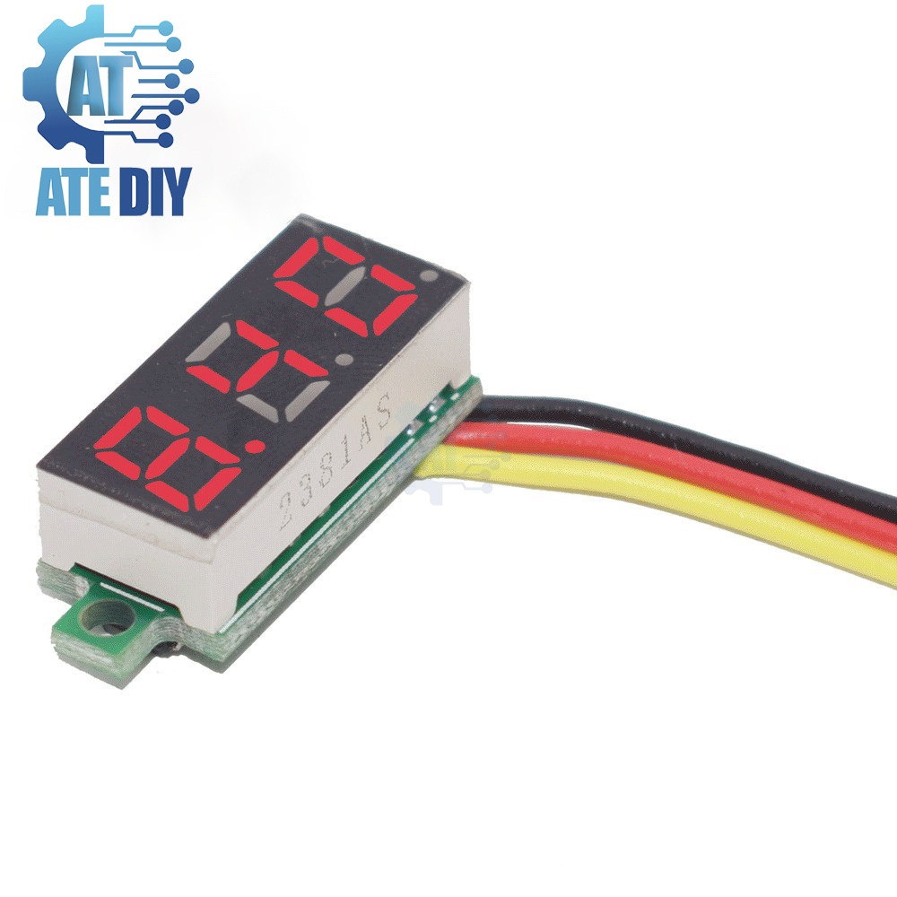 Vôn Kế Kỹ Thuật Số Mini 0.28 Inch 0V-100V