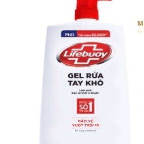Gel rửa tay khô Lifebuoy 1.1l ( 1100ml )