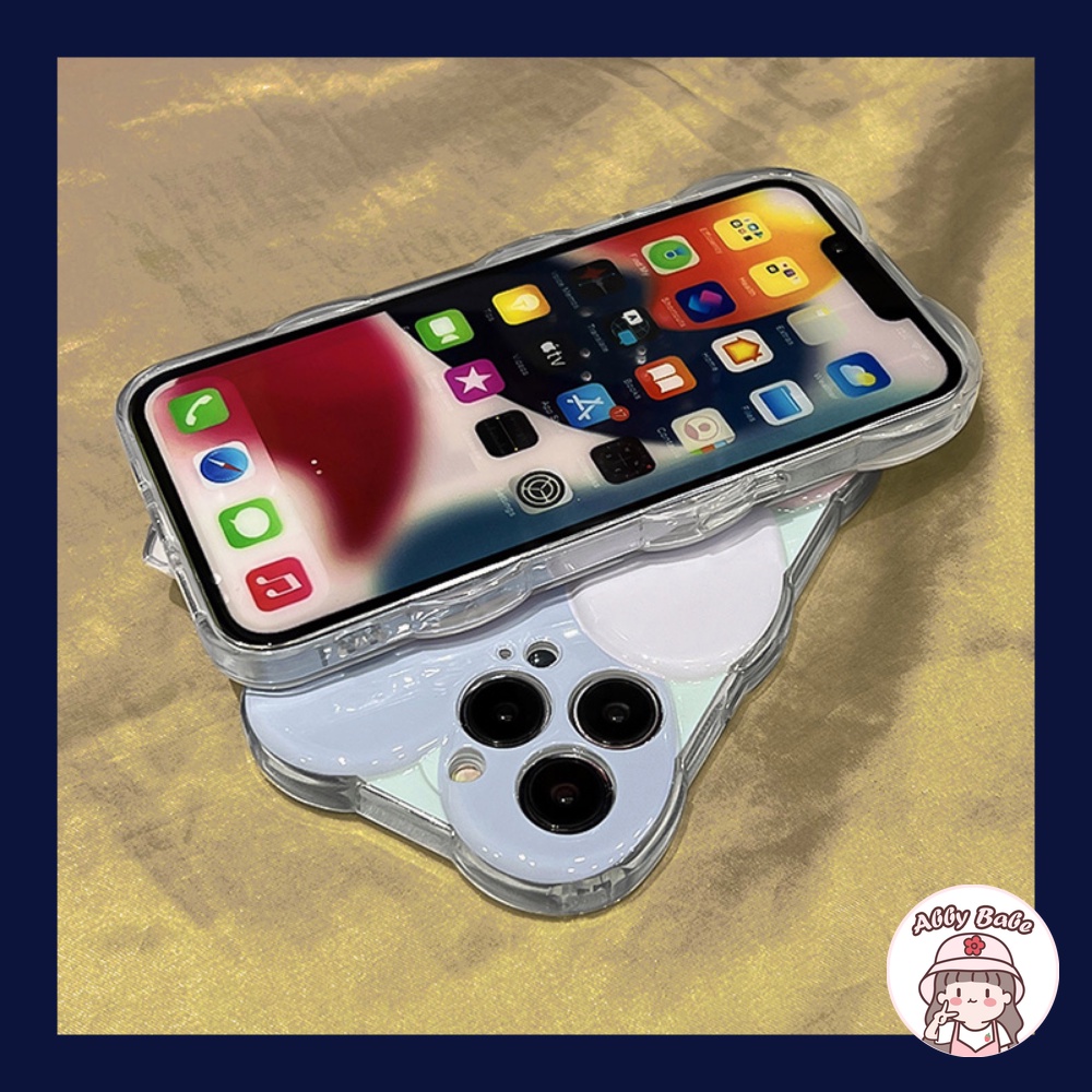 Ốp Điện Thoại TPU Mềm Chống Mồ Hôi Họa Tiết Trái Tim 3D Đơn Giản Cho IPhone 14 Pro Max 11 13 12 11 Pro Max X XS XR