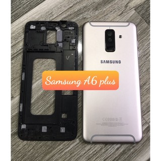 Bộ vỏ + sườn samsung A6 plus / A6+ ( bộ vỏ zin)