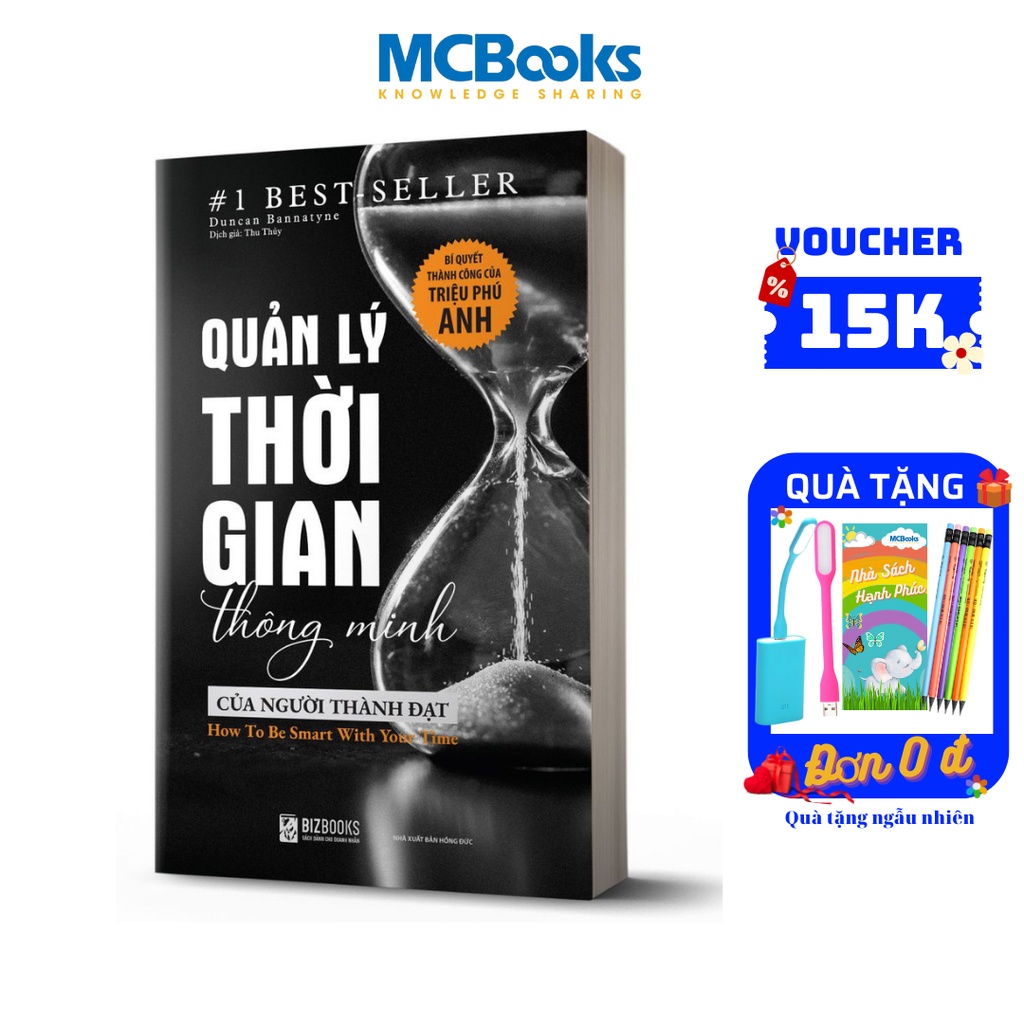 Sách - Bizbooks - Quản Lý Thời Gian Thông Minh Của Người Thành Đạt