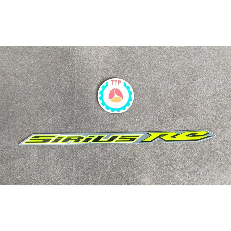 Tem sườn chử Sirius RC 2021 Xanh Nhám Trái