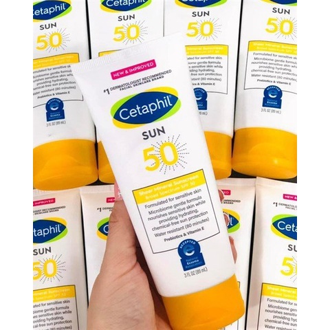 KEM CHỐNG NẮNG DÀNH CHO DA NHẠY CẢM CETAPHIL SHEER MINERAL SUNSCREEN SPF50 89MLG - 12638
