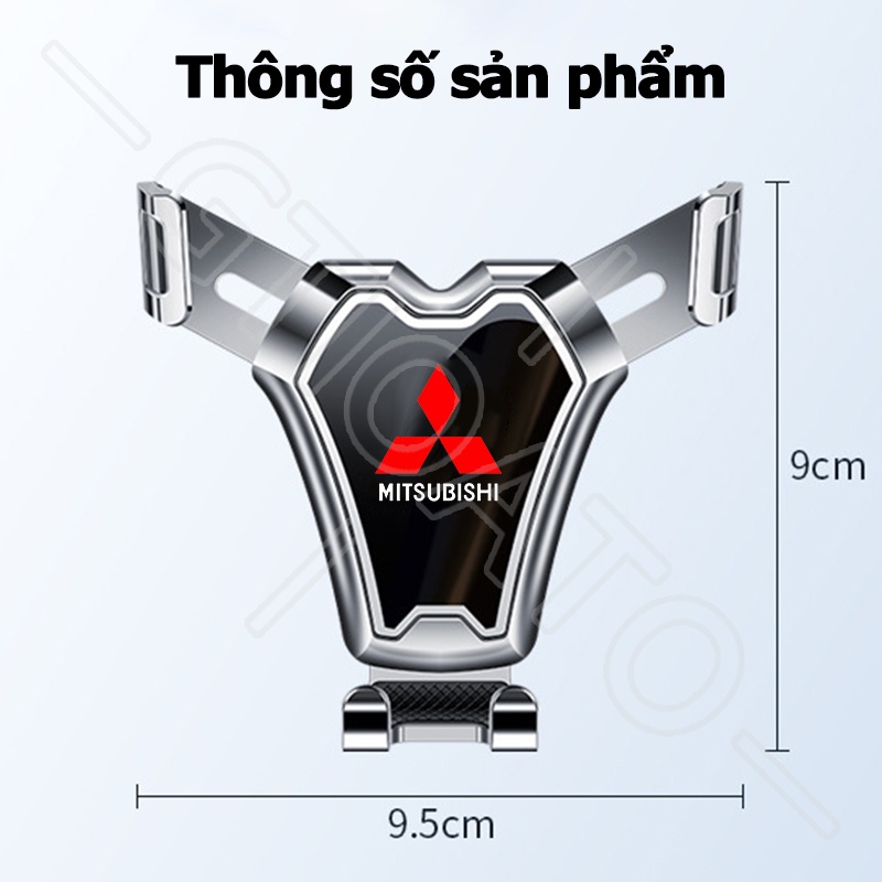 GTIOATO Giá Đỡ Điện Thoại Trên Ô Tô Cửa Gió Giá Đỡ ĐiệN ThoạI Oto KẹP ĐiệN ThoạI Oto GắN ĐiệN ThoạI TrêN Xe HơI KẹP Đt TrêN Ô Tô Phụ KiệN Xe HơI Cho Mitsubishi L300 L200 Xpander Cross Outlander Attrage Xpander Lancer Space Star