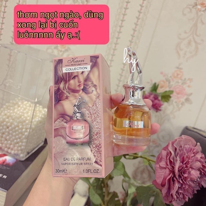 Nước hoa Karri hồng cô gái chân dài thơm lâu dễ chịu sang chảnh chính hãng