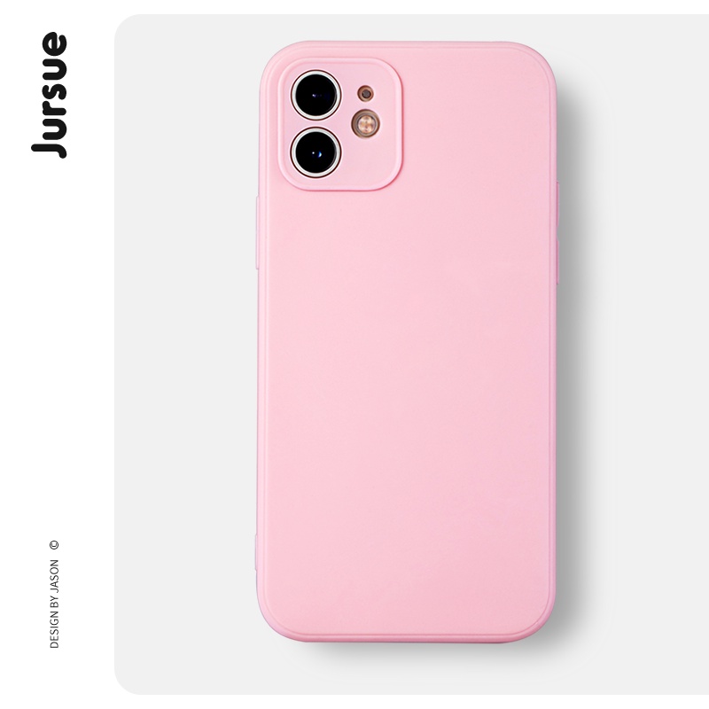 Ốp lưng JURSUE silicon mềm chống sốc Cho iPhone 14 13 12 11 Pro Max SE 2020 X XR XS 8 7 ip 6S 6 Plus XYO1