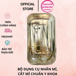 Bộ Dụng Cụ Nhấn Mí, Cắt Mí Chuẩn Y Khoa - HÀNG LOẠI 1