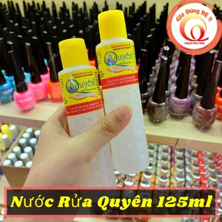 Nước rửa quyên 125ml / nước rửa móng tay