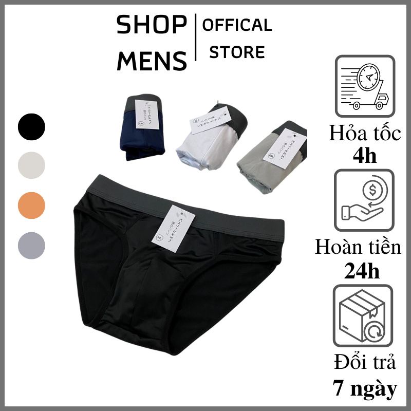 Quần Sịp Nam Tam Giác Chất Liệu Cotton Co Dãn 4 Chiều, Kiểu Dáng Trẻ Trung Thời Trang